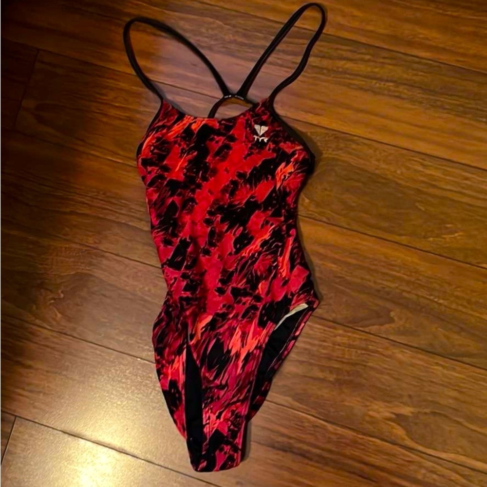 Tyr cutout one piece swimsuit